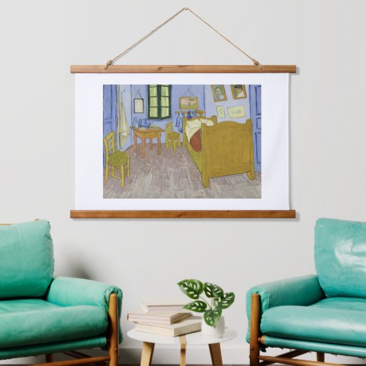 Vincent van Gogh, Slaapkamer in Arles, 3e versie Hangend Wandkleed (Woonkamer)