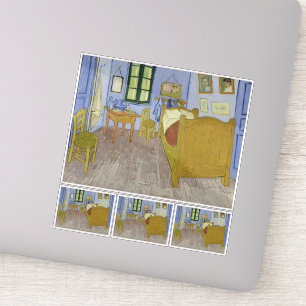 Vincent van Gogh, Slaapkamer in Arles, 3e versie Sticker