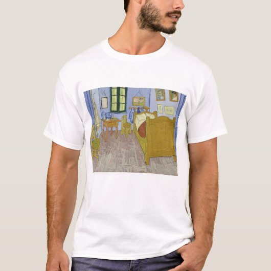 Vincent van Gogh, Slaapkamer in Arles, 3e versie T-shirt (Voorkant)