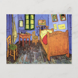 Vincent Van Gogh - Slaapkamer in Arles Kunstschild Briefkaart