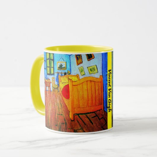 Vincent van Gogh - Slaapkamer Mok (Voorkant links)