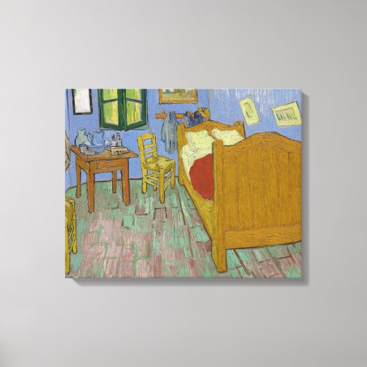 Vincent Van Gogh Slaapkamer Schilderij Canvas Afdruk (Voorkant)