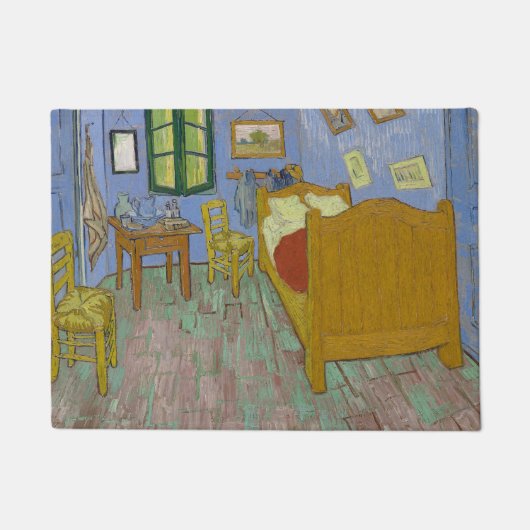 Vincent Van Gogh Slaapkamer Schilderij Deurmat (Voorkant)