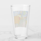 Vincent Van Gogh Slaapkamer Schilderij Glas (Achterkant)