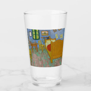 Vincent Van Gogh Slaapkamer Schilderij Glas