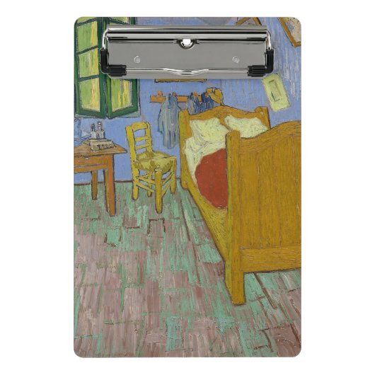 Vincent Van Gogh Slaapkamer Schilderij Mini Klembord (Voorkant)