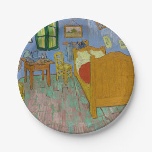 Vincent Van Gogh Slaapkamer Schilderij Papieren Bordje