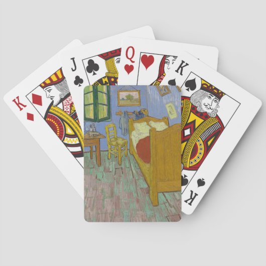 Vincent Van Gogh Slaapkamer Schilderij Pokerkaarten (Achterkant)