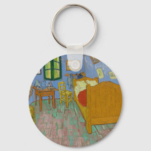 Vincent Van Gogh Slaapkamer Schilderij Sleutelhanger