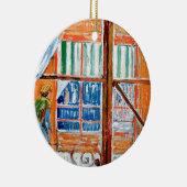 Vincent Van Gogh - slagers kopen een raam in Keramisch Ornament (Rechts)