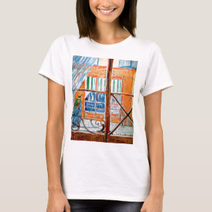 Vincent Van Gogh - Slagerswinkel Vanuit Een Raam T-shirt