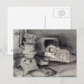 Vincent van Gogh | Slede Briefkaart (Voorkant / Achterkant)