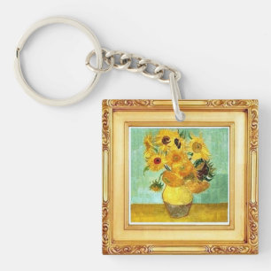 Vincent Van Gogh - Sleutelhanger voor zonnebloemen