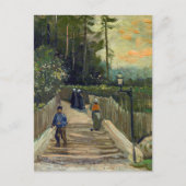 Vincent van Gogh - Sloping Path in Montmartre Briefkaart (Voorkant)