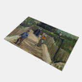 Vincent van Gogh - Sloping Path in Montmartre Deurmat (Schuin)