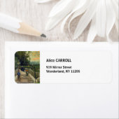 Vincent van Gogh - Sloping Path in Montmartre Etiket (Insitu)