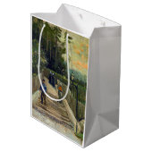 Vincent van Gogh - Sloping Path in Montmartre Medium Cadeauzakje (Achterkant Gekanteld)