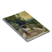 Vincent van Gogh - Sloping Path in Montmartre Notitieboek (Rechterzijde)
