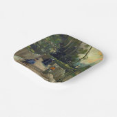 Vincent van Gogh - Sloping Path in Montmartre Papieren Bordje (Gebogen)