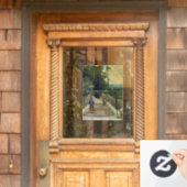 Vincent van Gogh - Sloping Path in Montmartre Raamsticker (Huis Deur)