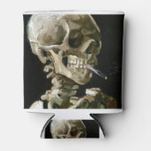 Vincent van Gogh Smoking Skeleton Blikjeskoeler (Voorkant)