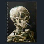 Vincent van Gogh Smoking Skeleton Notitieboek<br><div class="desc">Roken Skelet geschilderd door Vincent van Gogh in 1886.</div>