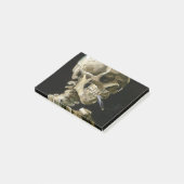 Vincent van Gogh Smoking Skeleton Post-it® Notes (Schuin)