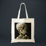 Vincent van Gogh Smoking Skeleton Tote Bag<br><div class="desc">Roken Skelet geschilderd door Vincent van Gogh in 1886.</div>