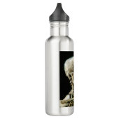 Vincent van Gogh Smoking Skeleton Waterfles (Links)