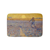 Vincent van Gogh - Sower met Setting Sun Badmat (Voorkant)
