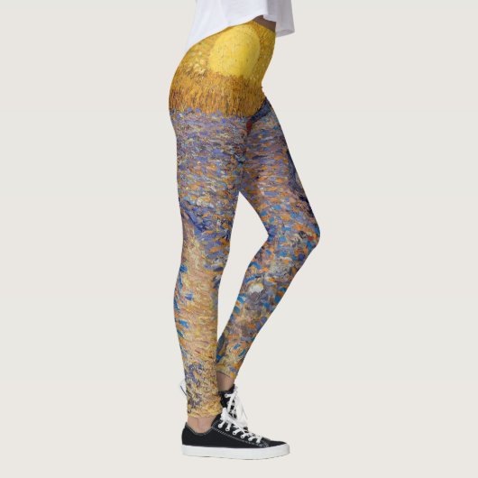 Vincent van Gogh - Sower met Setting Sun Leggings (Rechts)