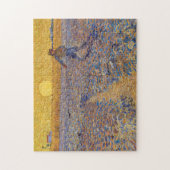 Vincent van Gogh - Sower met Setting Sun Legpuzzel (Verticaal)