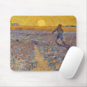 Vincent van Gogh - Sower met Setting Sun Muismat (Met muis)