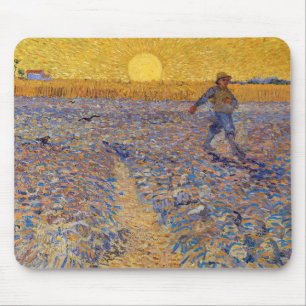 Vincent van Gogh - Sower met Setting Sun Muismat