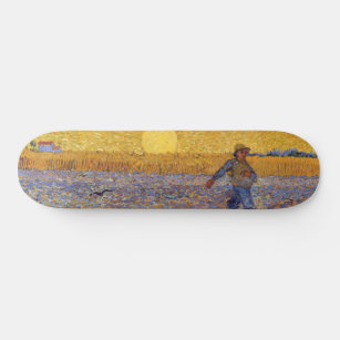 Vincent van Gogh - Sower met Setting Sun Persoonlijk Skateboard