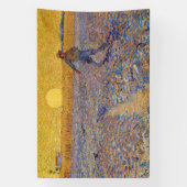 Vincent van Gogh - Sower met Setting Sun Spandoek (Verticaal)