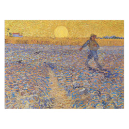 Vincent van Gogh - Sower met Setting Sun Tafelkleed