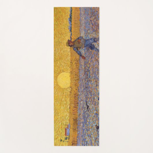 Vincent van Gogh - Sower met Setting Sun Yogamat (Voorkant)