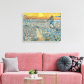 Vincent Van Gogh Sower op Sunset Canvas Afdruk (Insitu (Woonkamer))