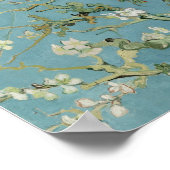 Vincent van Gogh, Sprig of Flowering Almond Poster (Hoek)
