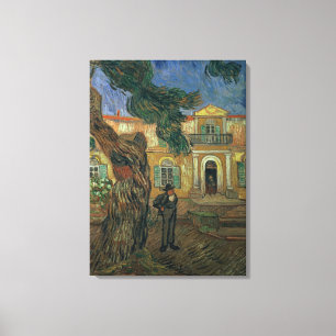 Vincent van Gogh   St. Paul's Hospital, St. Remy Canvas Afdruk