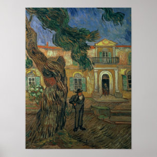 Vincent van Gogh   St. Paul's Hospital, St. Remy Poster