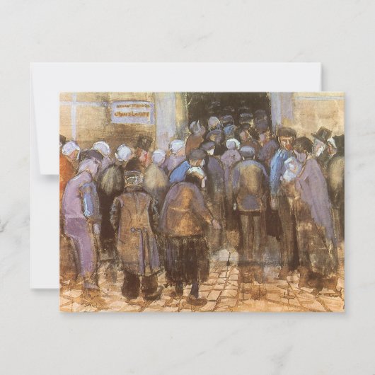 Vincent van Gogh Staatsloterij Kantoor (Arm Geld) (Voorkant)