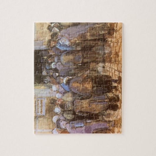 Vincent van Gogh Staatsloterij Kantoor (Slecht Gel Legpuzzel (Verticaal)