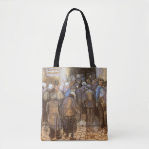Vincent van Gogh Staatsloterij Kantoor (Slecht Gel Tote Bag