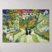 Vincent van Gogh Stairway bij Auvers Poster (Voorkant)