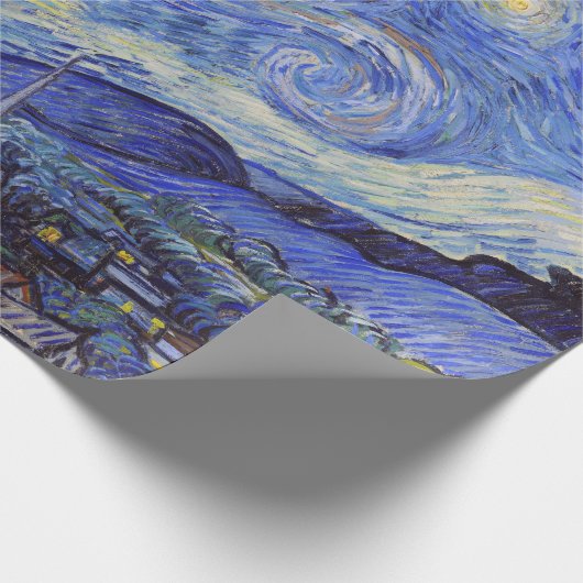 Vincent van Gogh, “ Starry night ” Cadeaupapier (Hoek)