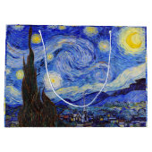 Vincent van Gogh, ” Starry night ” Groot Cadeauzakje (Achterkant)