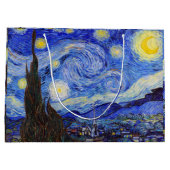 Vincent van Gogh, ” Starry night ” Groot Cadeauzakje (Achterkant)