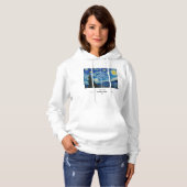 Vincent Van Gogh Starry Night Hoodie (Voorkant volledig)